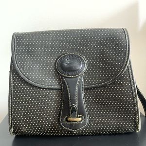 Vintage Dooney & Burke polka dot crossbody